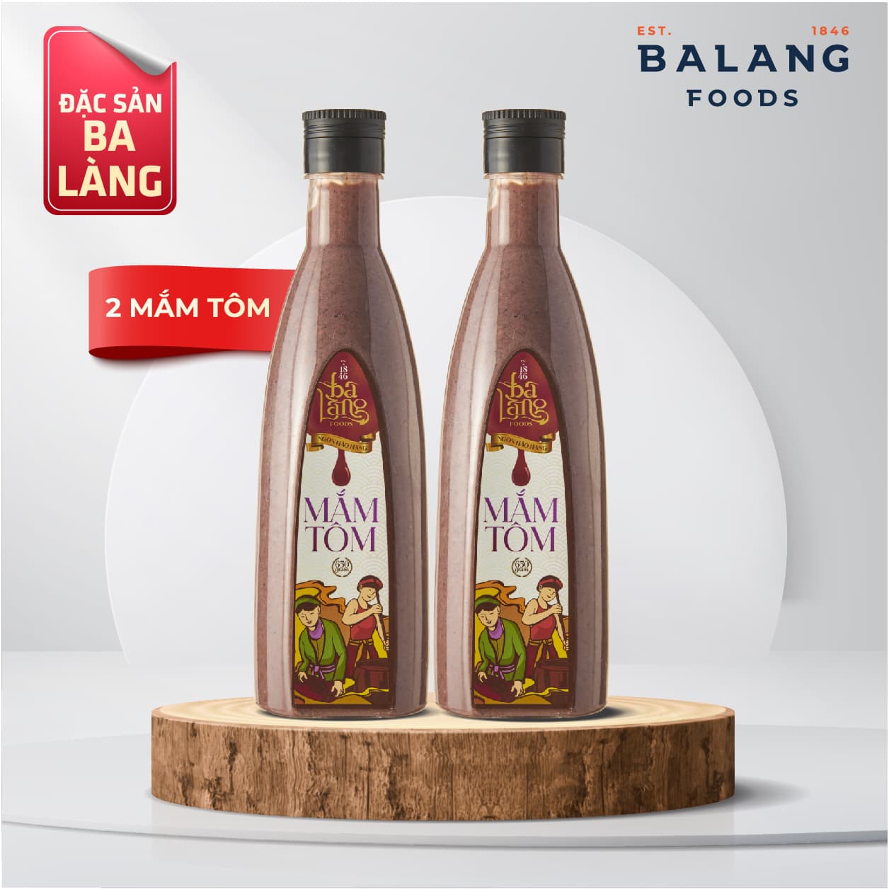 2 Mắm Tôm 650g