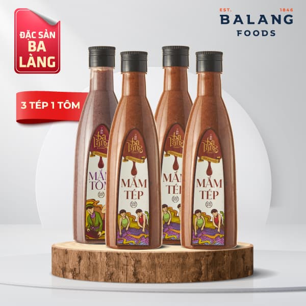 3 Mắm Tép · 1 Mắm Tôm
