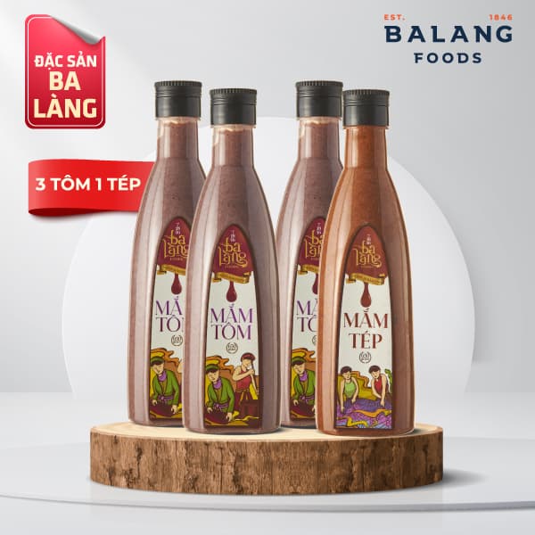 3 Mắm Tôm · 1 Mắm Tép